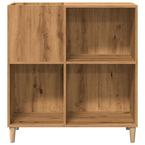 vidaXL Record Cabinet Artisan Oak 84.5x38x89 cm Engineered Wood