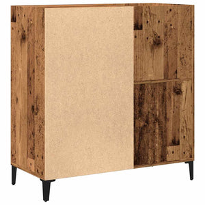 vidaXL Record Cabinet Old Wood 84.5x38x89 cm Engineered Wood