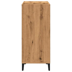 vidaXL Record Cabinet Artisan Oak 84.5x38x89 cm Engineered Wood