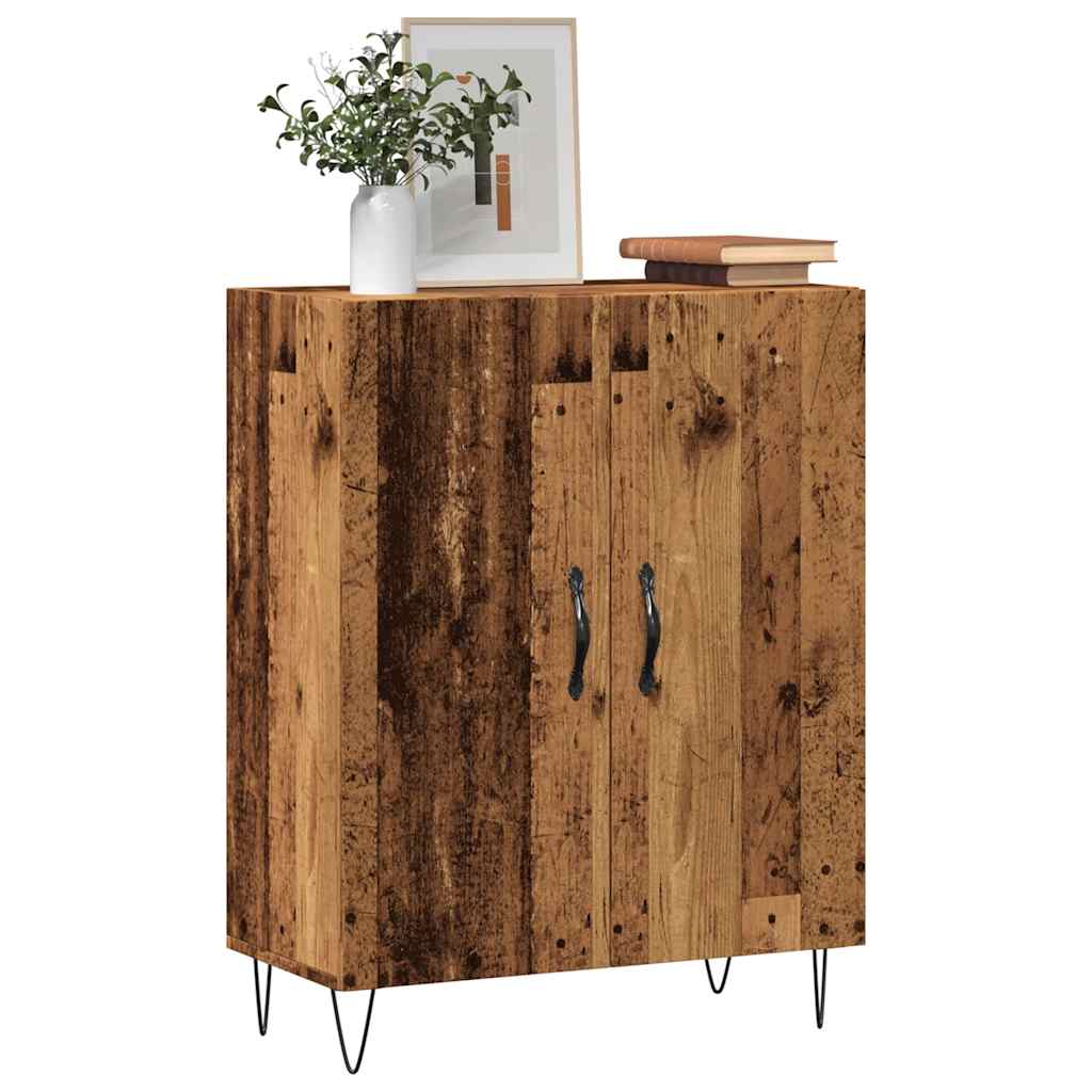 vidaXL Sideboard Old Wood 69.5x34x90 cm Engineered Wood