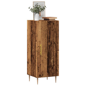 vidaXL Sideboard Old Wood 34.5x34x90 cm Engineered Wood