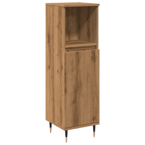 vidaXL Bathroom Cabinet Artisan Oak 30x30x100 cm Engineered Wood