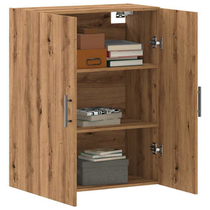 vidaXL Wall Mounted Cabinet Artisan Oak 69.5x34x90 cm