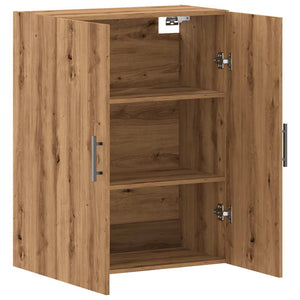 vidaXL Wall Mounted Cabinet Artisan Oak 69.5x34x90 cm