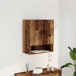 vidaXL Wall Cabinet Old Wood 60x31x70 cm Engineered Wood