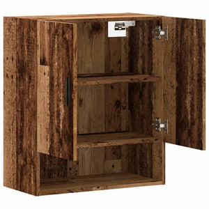 vidaXL Wall Cabinet Old Wood 60x31x70 cm Engineered Wood