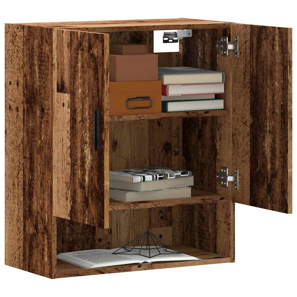 vidaXL Wall Cabinet Old Wood 60x31x70 cm Engineered Wood