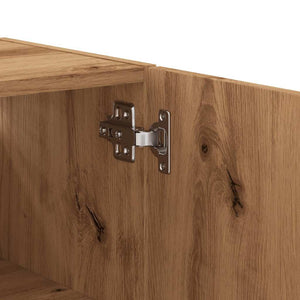 vidaXL Wall Cabinet Artisan Oak 60x31x70 cm Engineered Wood