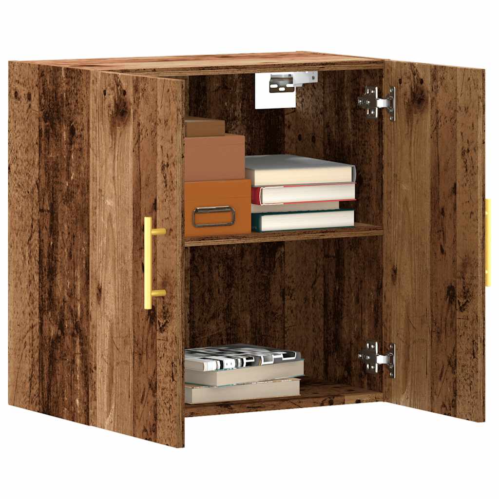 vidaXL Wall Cabinet Old Wood 60x31x60 cm Engineered Wood