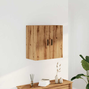 vidaXL Wall Cabinet Artisan Oak 60x31x60 cm Engineered Wood