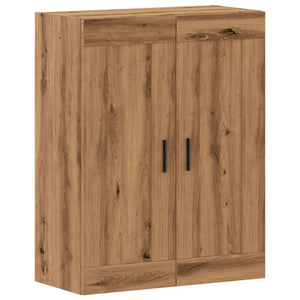 vidaXL Wall Mounted Cabinet Artisian Oak 69.5x34x90 cm Engineered Wood