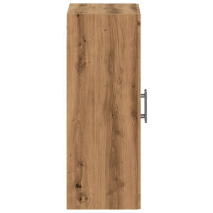 vidaXL Wall Mounted Cabinet Artisian Oak 69.5x34x90 cm Engineered Wood