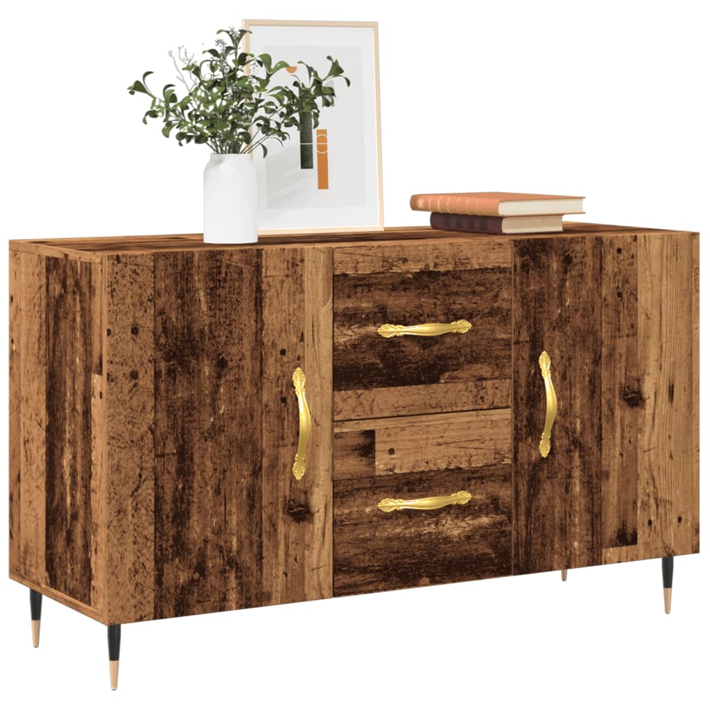 vidaXL Sideboard Old Wood 100x36x60 cm Engineered Wood