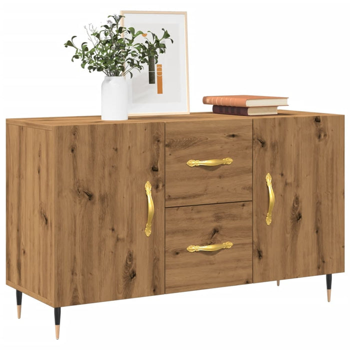 vidaXL Sideboard Artisan Oak 100x36x60 cm Engineered Wood