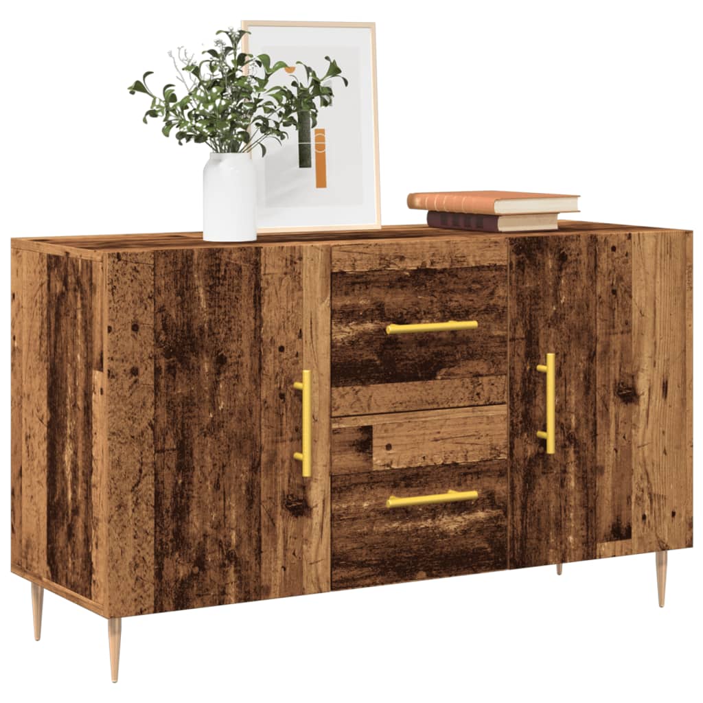 vidaXL Sideboard Old Wood 100x36x60 cm Engineered Wood