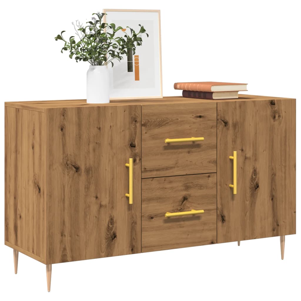 vidaXL Sideboard Artisan Oak 100x36x60 cm Engineered Wood