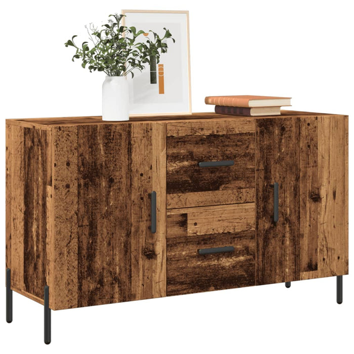 vidaXL Sideboard Old Wood 100x36x60 cm Engineered Wood