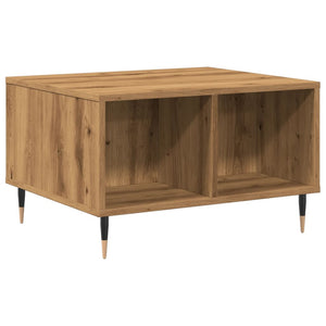 vidaXL Coffee Table Artisan Oak 60x50x36.5 cm Engineered Wood