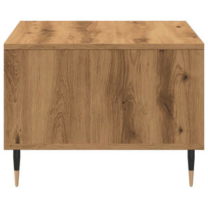 vidaXL Coffee Table Artisan Oak 60x50x36.5 cm Engineered Wood