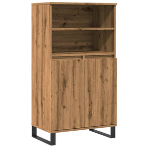 vidaXL Highboard Artisan Oak 60x36x110 cm Engineered Wood