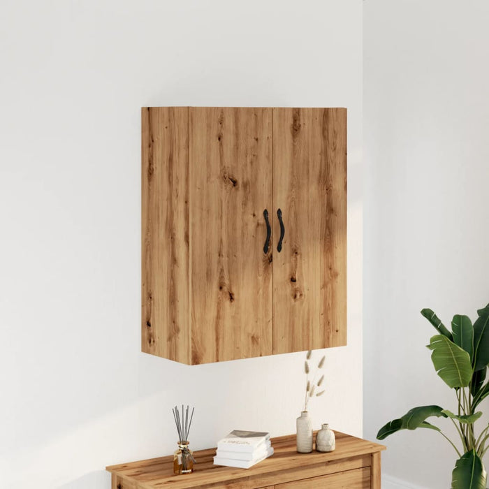 vidaXL Wall Mounted Cabinet Artisan Oak 69.5x34x90 cm Engineered Wood