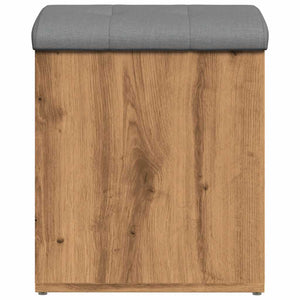 vidaXL Storage Bench Artisan Oak 42x42x45 cm Engineered Wood