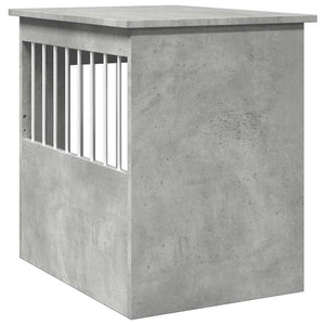 vidaXL Dog House Concrete Grey 45x62x59 cm Engineered Wood