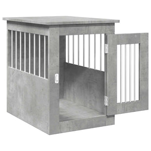 vidaXL Dog House Concrete Grey 45x62x59 cm Engineered Wood