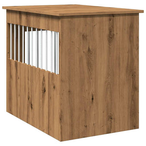 vidaXL Dog Crate Furniture Artisan Oak 55x80x68 cm Engineered Wood