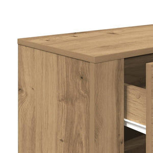 vidaXL Sideboard Artisan Oak 80x33x70 cm Engineered Wood