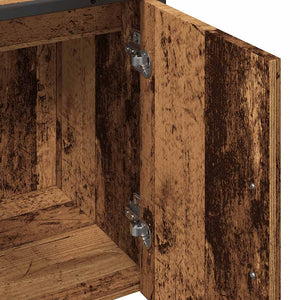 vidaXL Bathroom Sink Cabinet Old Wood 60x33x60 cm Engineered Wood