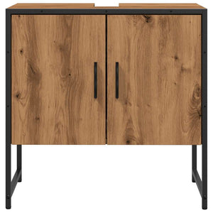 vidaXL Bathroom Sink Cabinet Artisan Oak 60x33x60 cm Engineered Wood