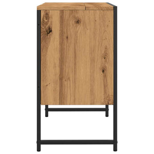 vidaXL Bathroom Sink Cabinet Artisan Oak 60x33x60 cm Engineered Wood