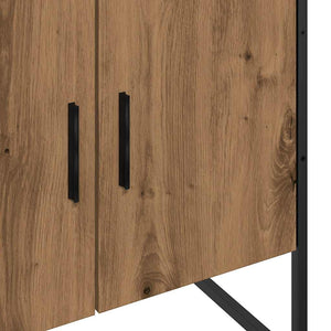 vidaXL Bathroom Sink Cabinet Artisan Oak 60x33x60 cm Engineered Wood