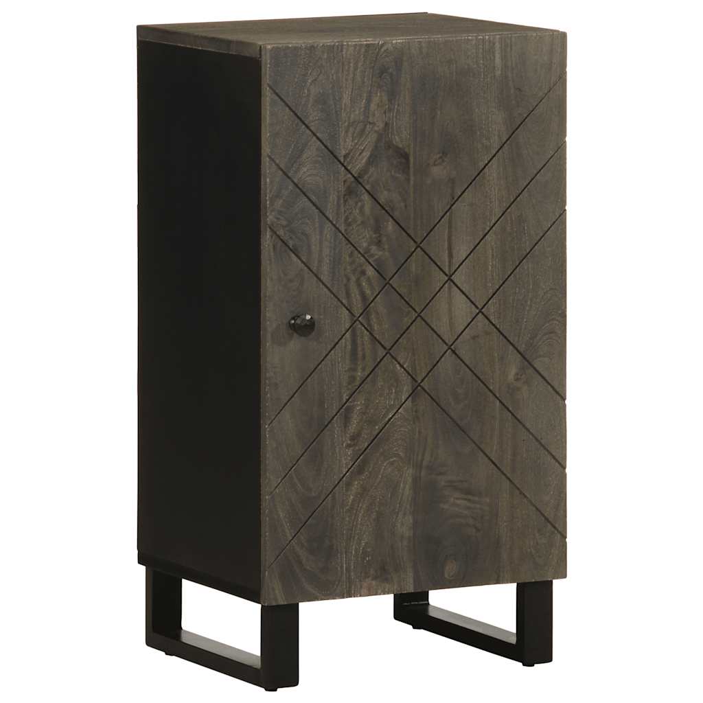 vidaXL Sideboard Black 40x33x75 cm Solid Wood Mango