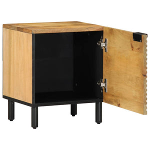 vidaXL Bedside Cabinet Brown 40x33x46 cm Solid Wood Mango