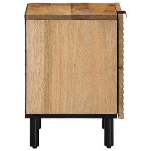 vidaXL Bedside Cabinet Brown 40x33x46 cm Solid Wood Mango