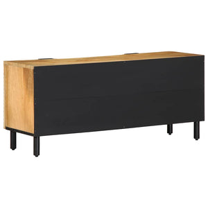 vidaXL TV Cabinet Brown 105x33x46 cm Solid Wood Mango