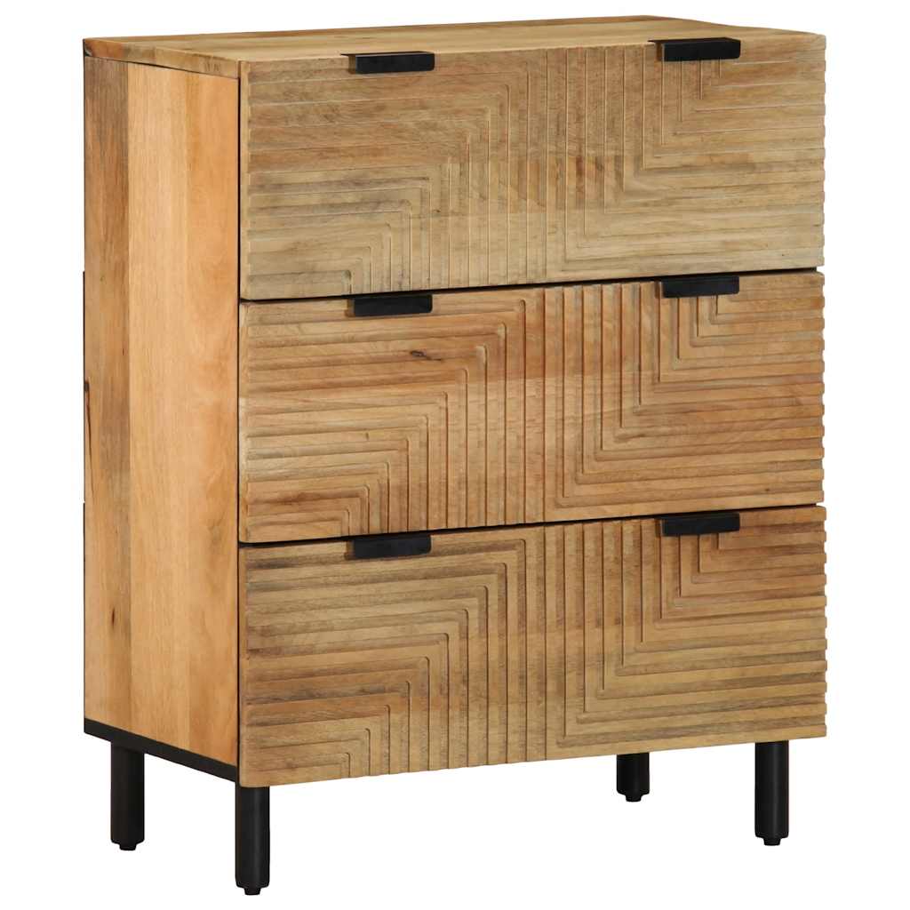 vidaXL Sideboard Brown 60x33x75 cm Solid Wood Mango