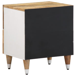 vidaXL Bedside Cabinet 40x33.5x46 cm Solid Wood Mango