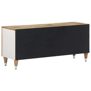 vidaXL TV Cabinet 105x33.5x46 cm Solid Wood Mango