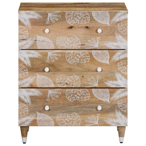 vidaXL Sideboard 60x33.5x75 cm Solid Wood Mango