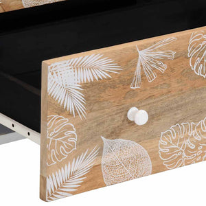 vidaXL Sideboard 60x33.5x75 cm Solid Wood Mango