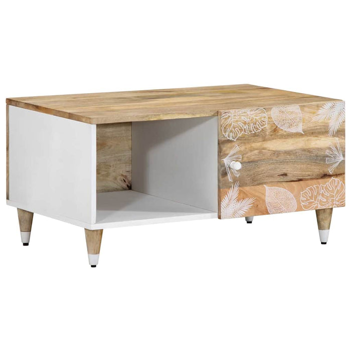 vidaXL Coffee Table 80x50x40 cm Solid Wood Mango