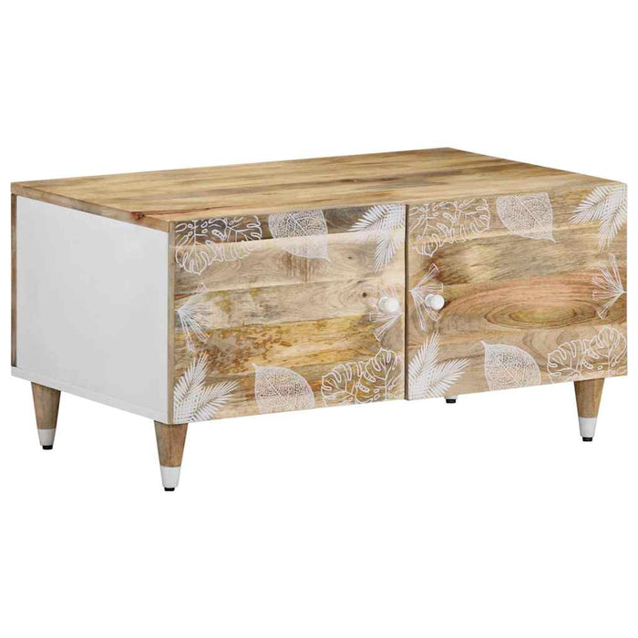 vidaXL Coffee Table 80x50x40 cm Solid Wood Mango