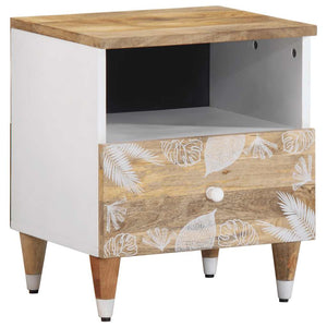 vidaXL Bedside Cabinets 2 pcs 40x33x46 cm Solid Wood Mango