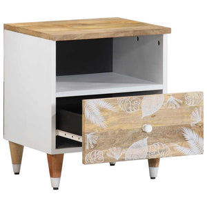 vidaXL Bedside Cabinets 2 pcs 40x33x46 cm Solid Wood Mango