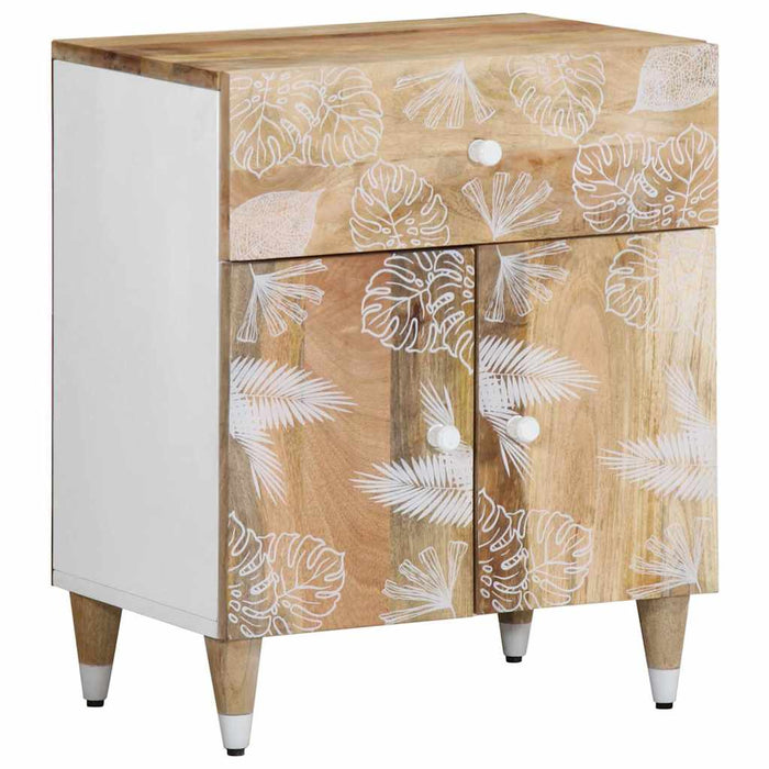 vidaXL Bedside Cabinet 50x33x60 cm Solid Wood Mango