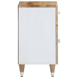 vidaXL Bedside Cabinet 50x33x60 cm Solid Wood Mango