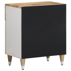 vidaXL Bedside Cabinet 50x33x60 cm Solid Wood Mango